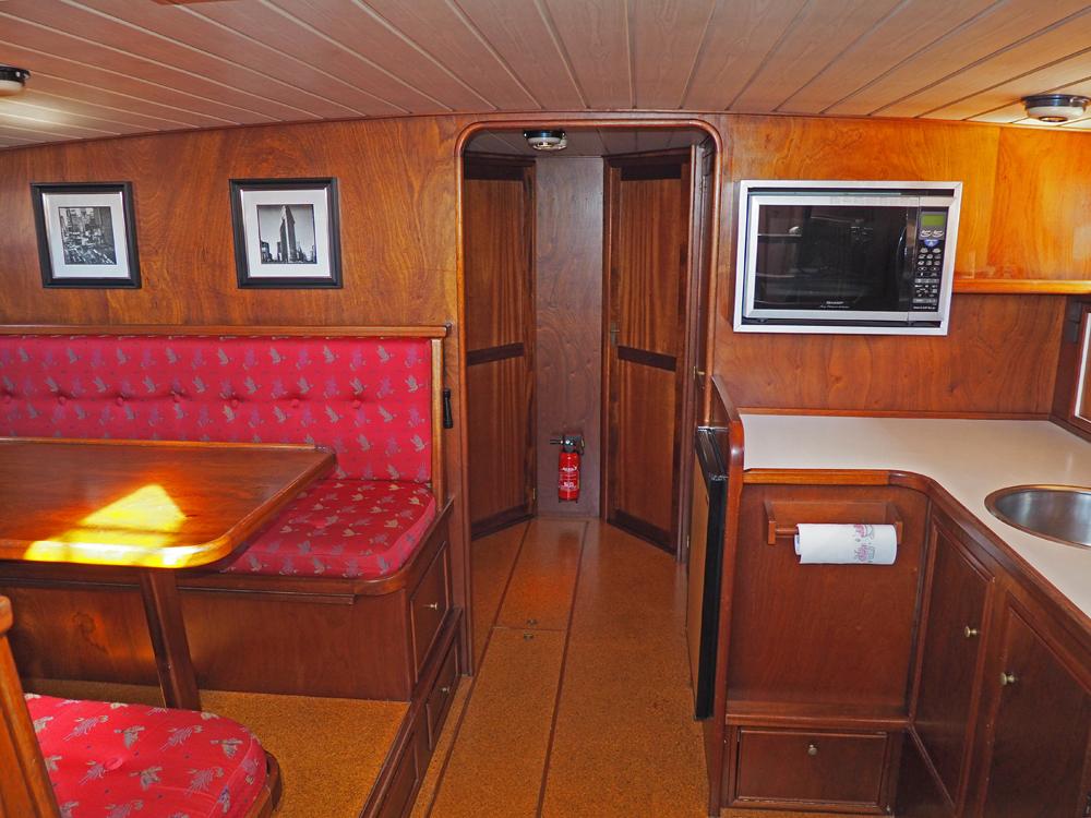 Achterkajuit, Accommodatie